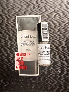 Smashbox Clear Primer Sample Duo with Black Cap Spray